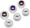 6 STÜCK/3 Paar Ersatz-Ohrstöpsel Yinyoo TRI Clarion Silikon-Ohrkappen, Gummi-Ohrstöpsel mit 4,5-5,5 mm Innendüse für In-Ear-Kopfhörer KZ ZS10 Pro (3 Farben, S/M/L)