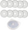 Treki 10 Pièces Lames Rotatives Lames de Remplacement pour Cutter Rotatif 28mm Rondes Lame Cutter Rotatif pour Cutter Olfa et Fiskars SKS-7 pour Tissu Cuir Papier PVC