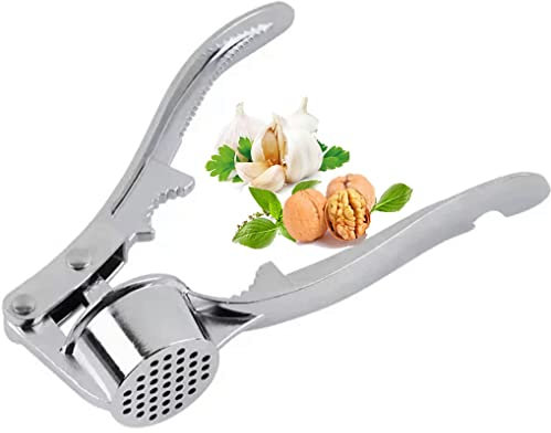 Spremiaglio professionale, Spremiaglio in acciaio inox, tritatutto aglio pratico, spremiagrumi resistente, facile da pulire e durevole