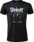 T-Shirt Slipknot Numbers. Doppeltes Druck-T-Shirt. Band Rock Heavy Metal Offizielles Trikot, Unisex, Herren, Damen, Schwarz, Erwachsene Jungen., Schwarz , Medium