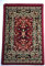 110x60 cm Autoteppich Fußmatte Orientteppich orientalisches Muster gewebt Bordo Rot