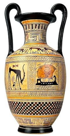 Geometrisk period vas antik grekisk keramisk amfora konst keramik grekland