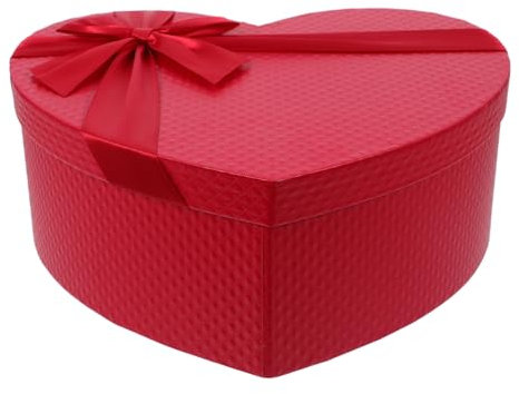 FRCOLOR Herzförmige Box, Herzförmige Blumenbox, Herzbox, Verpackungsbox, Geschenkverpackung, Box Mit Schokolade, Valentinstag, Blumenbox, Verpackungsbox, Blumenbox