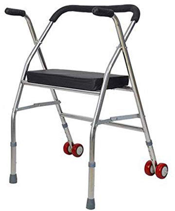 GLETSF Klapprollator, Elektrorollstuhl, Gehhilfe, Rollator, Gehhilfe und Ruhesitz für ältere, behinderte und mobilitätseingeschränkte Patienten
