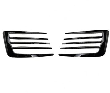 WNCXSA Griglia radiatore per Golf 7 per MK7 per GTI 2013 2014 2015 2016 Accessori per Auto ABS Nero Paraurti Anteriore Splitter Copertura Griglia Paraurti Anteriore Griglia
