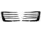 WNCXSA Griglia radiatore per Golf 7 per MK7 per GTI 2013 2014 2015 2016 Accessori per Auto ABS Nero Paraurti Anteriore Splitter Copertura Griglia Paraurti Anteriore Griglia