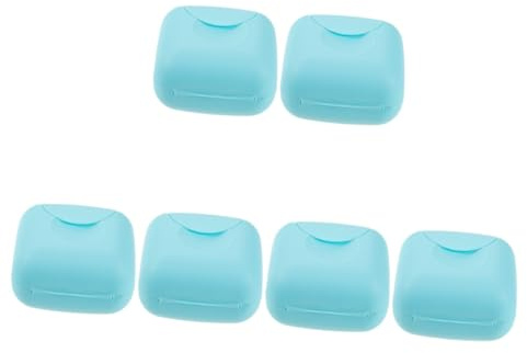 Baluue 6stücke Tragbare Aufbewahrungsbox Für Menstruationstassen Staubschutz Leicht Und Robust Für Unterwegs Period Cup Storage Box