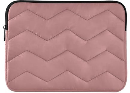 Old Rose Computerhüllen für Laptops, dünne Laptoptasche, gesteppte Laptoptasche, Laptoptasche für Teenager-Mädchen