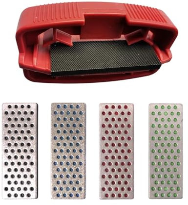JISADER Ski Edge Sharpener Snowboard -Tuning -Geräte tragbares Snowboardzubehör Snowboard Edge Diamond -Datei zum Abgreren