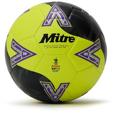 Mitre | Training Women's FA Cup Football | High Performance Training Ball | Extra Durable Design