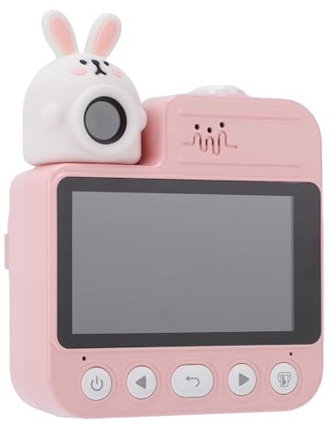 Asixxsix Fotocamere digitali istantanee per bambini, fotocamera istantanea HD 1080P da 32 MP con simpatici personaggi dei cartoni animati e schermo a colori da 3 pollici