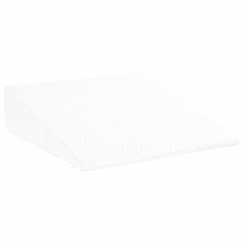 vidaXL Keil Kopfkissen 69 x 64 x 19 cm Mittel Viscoschaum Weiß