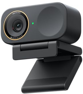 Insta360 Link 2C Pro 4K AI Webcam, 1/1.3 Sensor, HDR, Auto Framing & AI Audio - Graphite Black