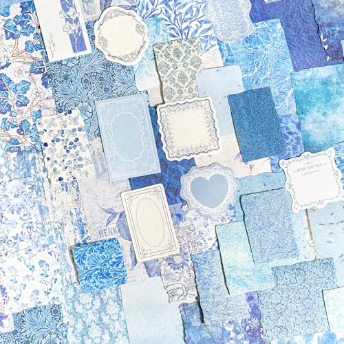 Set di 100 fogli di carta per scrapbook a tema vintage, accessori di carta per scrapbook per Bullet Journaling, Junk Journal, Planner, Phone Case, Notebook (Papierpost 3)