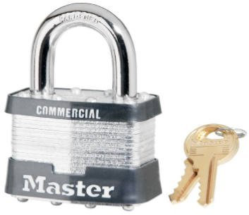 Master Lock 5KA-A214 - Candados laminados con llave igual (5 cm, 4 unidades)