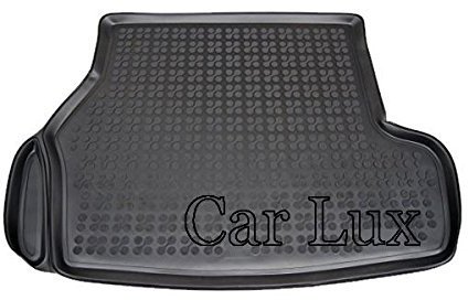 Car Lux AR03553 - Alfombrilla Alfombra Cubeta Protector Goma Maletero Premium para Serie 3 E46 Touring