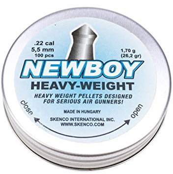 NEWBOY Heavy Weight Skenco Spitzkopf Diabolos im Kaliber 5,5mm - 100 STK.