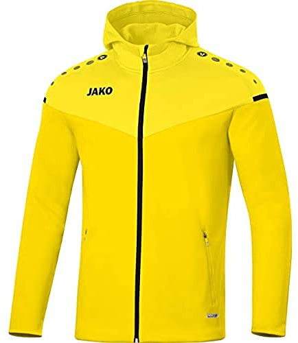 Jako Kinder Kapuzenjacke Champ 2.0, citro/citro light, 164, 6820