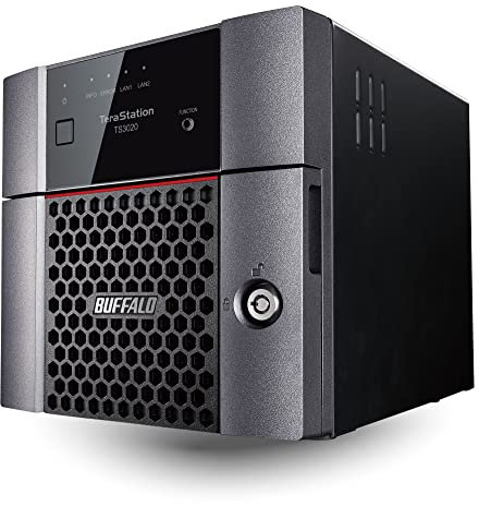 BUFFALO TeraStation 3220DN 2-Bay SMB 8TB (2x4TB) Desktop NAS w/Hard Drive Inclusi Network Attached Storage