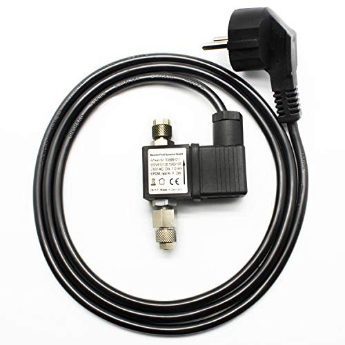 CO2-Magnetventil/Nachtabschaltung für Aquarien von Bavaria Fluid Systems mit Kabel | Made in Germany