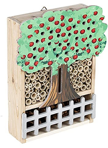Haushalt International Insektenhotel mit farbigem Baum