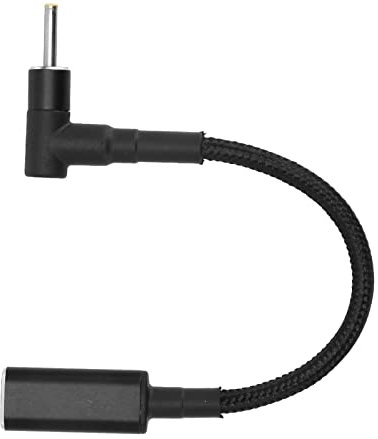 Hosit USB C auf DC Adapter, Tragbar 2,5 X 0,7 Mm 100 W USB C Buchse auf DC Stecker Adapter für Laptop Computer