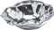 Kare Design Deko Schale Jade, Silber, Runde Deko Schüssel, Zimmer Deko, Tischdeko, Obstschale, Schale für Schlüssel, Schmuck, 30cm Durchmesser, Aluminium