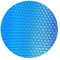 Round Solar Cover, for 360CM/12ft Diameter Round Easy Set and Frame Pools Round Inflatable Pool, Waterproof Dust Swimming Pool Insulation Film Home Pool Accessor