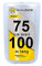 smiley pack 1 Rolle Luftpolsterfolie Breite 0,75 x 100 m Bubble Wrap Polsterfolie Fläche 75 qm Dicke 60 my Bläschenfolie Noppenfolie Einpackfolie Blisterfolie Luftpolster Verpackungsmaterial