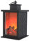 Suuim Chimenea electrónica de simulación Led portátil, Accesorios navideños, decoración para Sala de Estar, Dormitorio, Estudio, chimeneas eléctricas