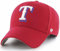47 MLB Mütze mit alternativem Primär-Logo, MVP-Struktur, verstellbar, Einheitsgröße für Erwachsene, Texas Rangers - Rot, Einheitsgr��e