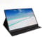 GOWENIC 17.3 Inch Portable Monitor, 2K External Second Monitor with Dual Speakers and Rich Interfaces, Scene Synchronization, for Mobile Phone Computer Gaming Devices