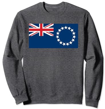 Flagge der Cookinseln Sweatshirt