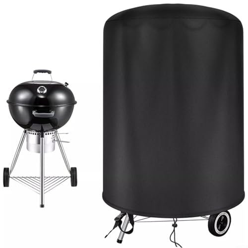 FUBESK Housse de barbecue pour bouilloire Raweao, housse de bouteille de gaz pour barbecue Weber, housse étanche de 57 cm pour barbecue rond