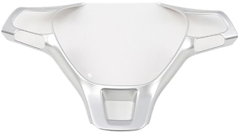 DEMULAX Lenkradverkleidung, Innenleisten Zubehör, for VW, for Tiguan 2020-2017 ABS Chrom Auto Styling Aufkleber AC-Lüftungsdekoration(Style 1)