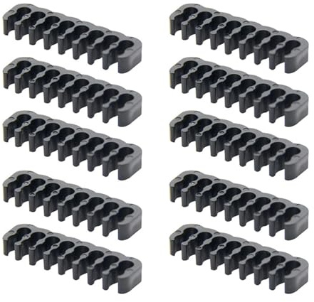 Ldabrye 10PCS Kabelklemme Kabel Clip Organisatoren Computerkabelverwaltung Kamm Für Die Organisation Von Kabel Die Bequem Verwendet Werden Können