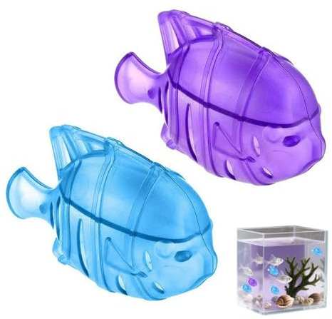 Aquarium Water Clarifier | Clear Cloudy Fish Tank Water Treatment, Safe for Freshwater & Saltwater Fish and Plants - 2 Pack