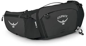 Osprey Savu Unisex Biking Hipbelt, 5L, Raven Black