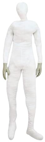 Tiajingzi Bewegliches menschliches Modell, bewegliches Halloween-Modell, Lebensgröße, gefüllte Schaufensterpuppen, Halloween-Spukhaus-Requisite, weich gefüllte, biegbare Schaufensterpuppe, 1,8 m für