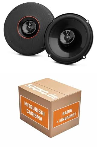 Lautsprecher Boxen Einbaupaket für JBL Club3 64 kompatibel mit Mitsubishi Carisma DA2A hinten | 180W MAX hoher Wirkungsgrad