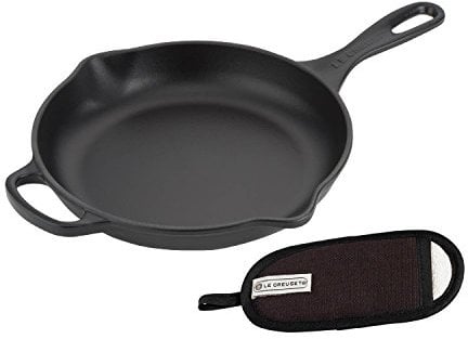 Le Creuset Cast Iron Frying Pan Handle Glove, 20 cm - Satin Black