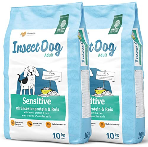 Green Petfood 2 x 10 kg Sensitive with Insects & Rice