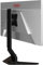 Duronic DM12 Monitor Arm Stand Low Profile, 17-30 inch Single LCD LED Desk Mount Bracket with Tilt and Swivel (Tilt +15°/-15°,Rotate 360°) (DM12D1)