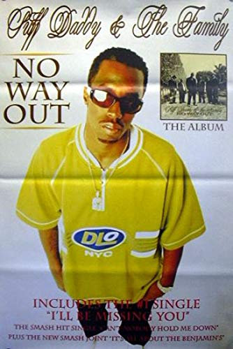 Puff Daddy & The Family: No Way Out | original UK Promo Poster Übergrösse XL