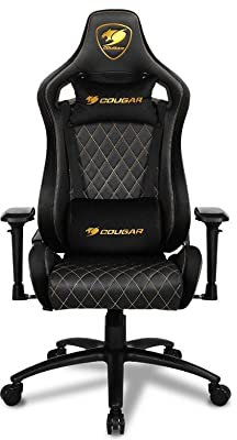 COUGAR Gaming Sillón Gamer Armor S Royal Medium Negro de Ante