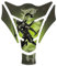 Bike Label 500981VA Protège-réservoir 3D Ninja Vert