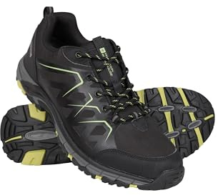 Mountain Warehouse Inca Mens Waterproof Rip-Stop Active Shoes - Rubber Outsole, EVA Cushioning & Mesh Lined - Summer Spring Walking, Hiking, Outdoors & Trekking