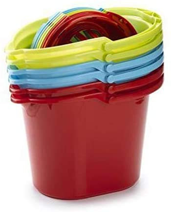 pcmoviles Pack DE 3 Cubos DE FREGONA DE 14 litros DE PLASTICO