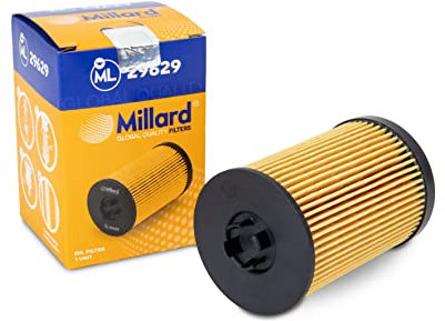 Filtro a olio Millard ML-29629 AUDI A1, A3+, A4, A5+, A6, SEAT ALHAMBRA II, ATECA, LEON III, TARRACO, TOLEDO, SKODA OCTAVIA III,SCALA, YETI, VW ARTEON, BEETLE, CC, TIGUAN II.