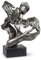 Lifestyle & More Exklusive Deko Büste Skulptur Liebespaar aus Kunststein Antikfarben Höhe 34 cm